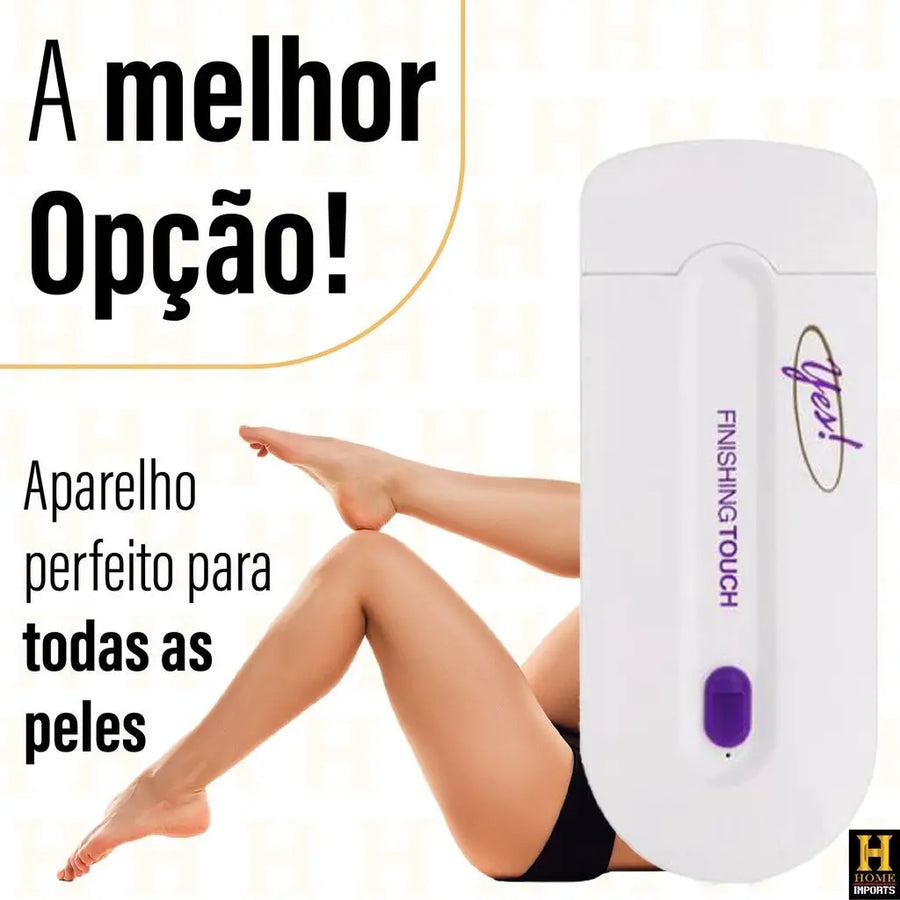 DEPILADOR FEMININO ELÉTRICO SEM FIO RECARREGAVEL