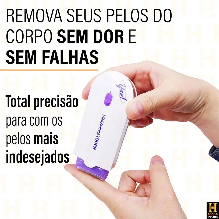 DEPILADOR FEMININO ELÉTRICO SEM FIO RECARREGAVEL